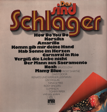 Verschiedene Interpreten  - Das sind Schlager! (Platte 1)